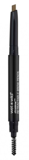En svart sminkepenn med en vri-opp beige tupp, merket 'Wet n Wild Retractable Eye Liner.'