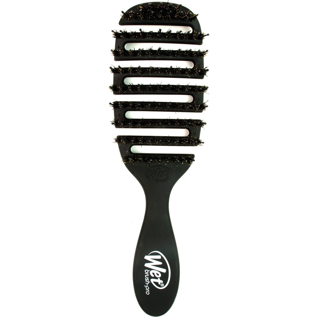 WetBrush Pro Flex Dry Shine Enhancer Black