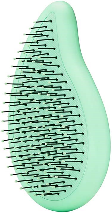 WetBrush Go Green Detangling Palm Detangler Green