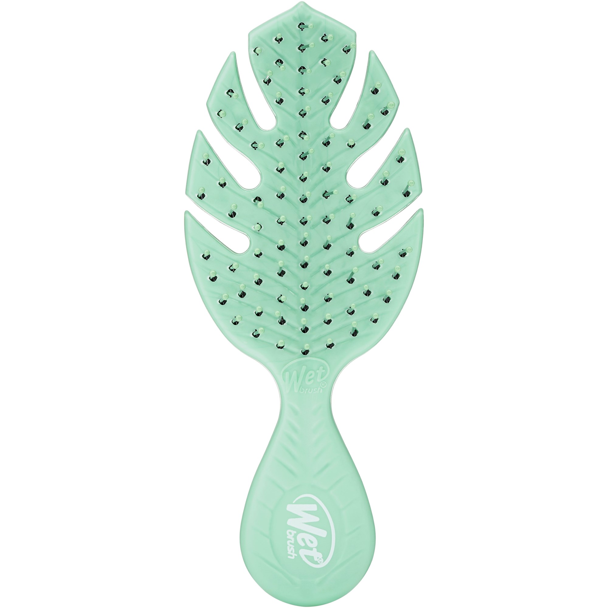 WetBrush Go Green Mini Detangler Green billede