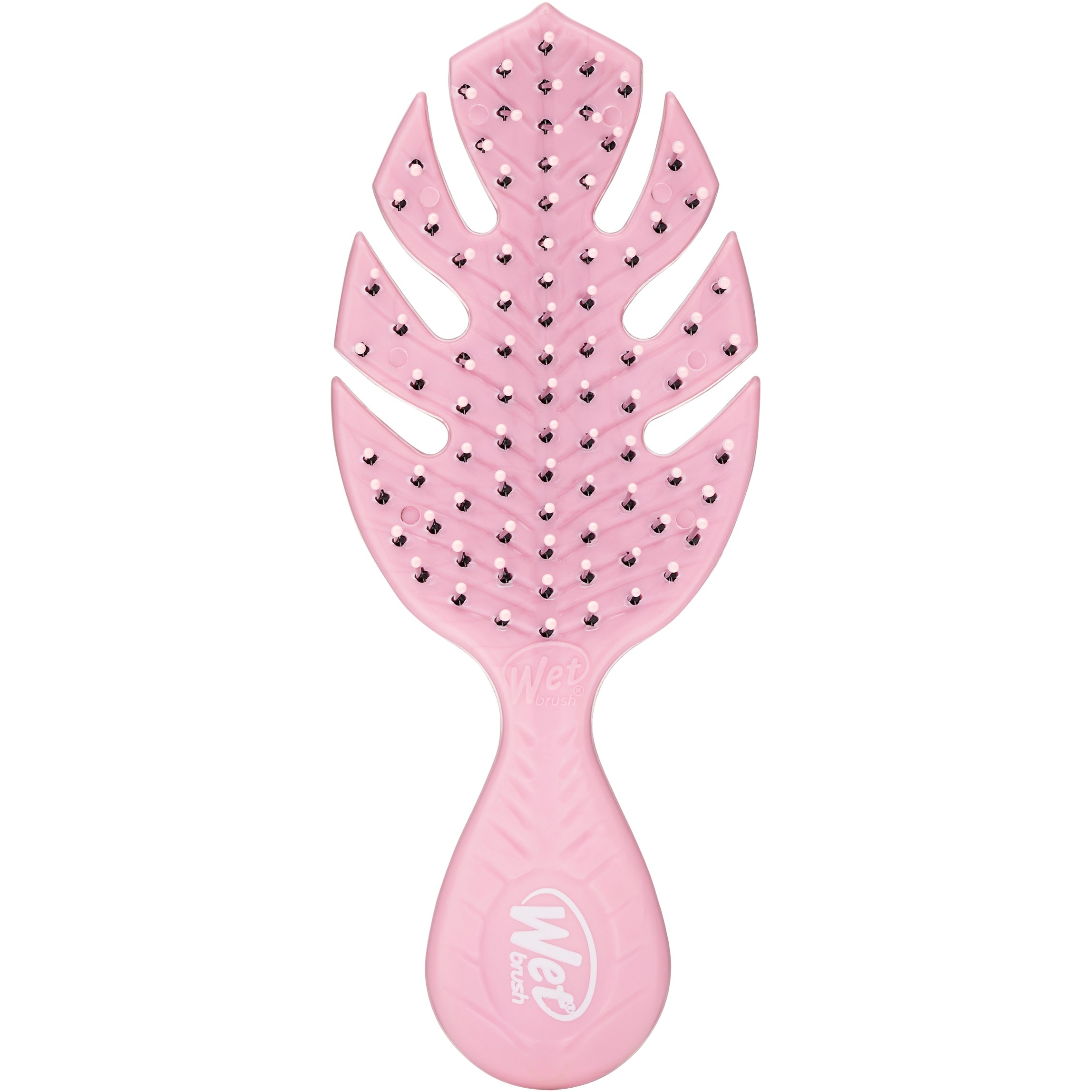 WetBrush Go Green Mini Detangler Pink billede
