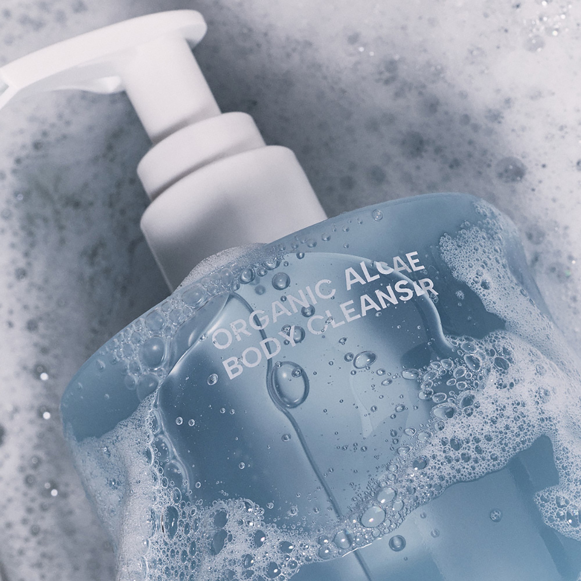 Whamisa Organic Algae Body Cleanser 490 ml (obrázok 3)