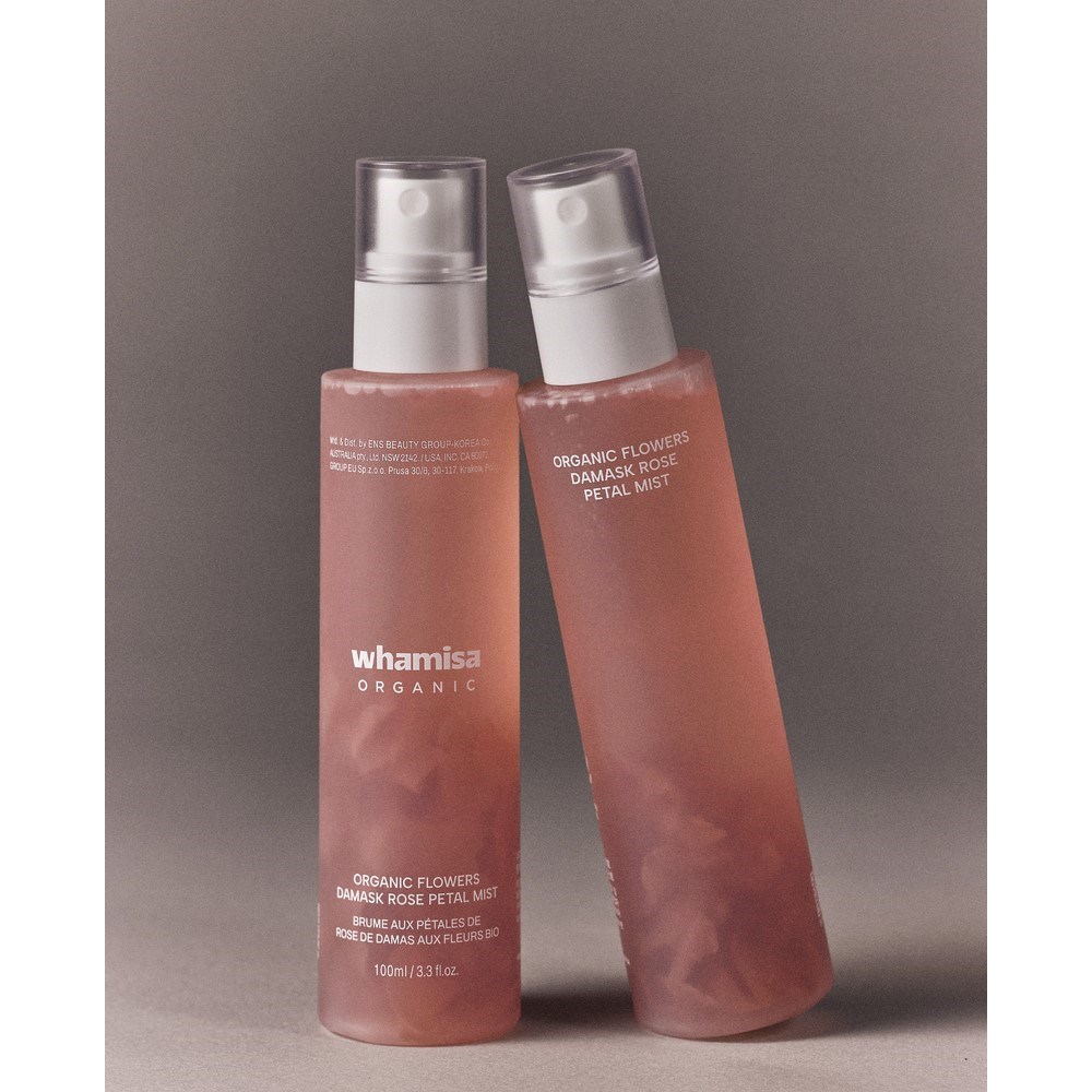 Whamisa Organic Flowers Damask Rose Petal Mist 100 ml (obrázok 3)