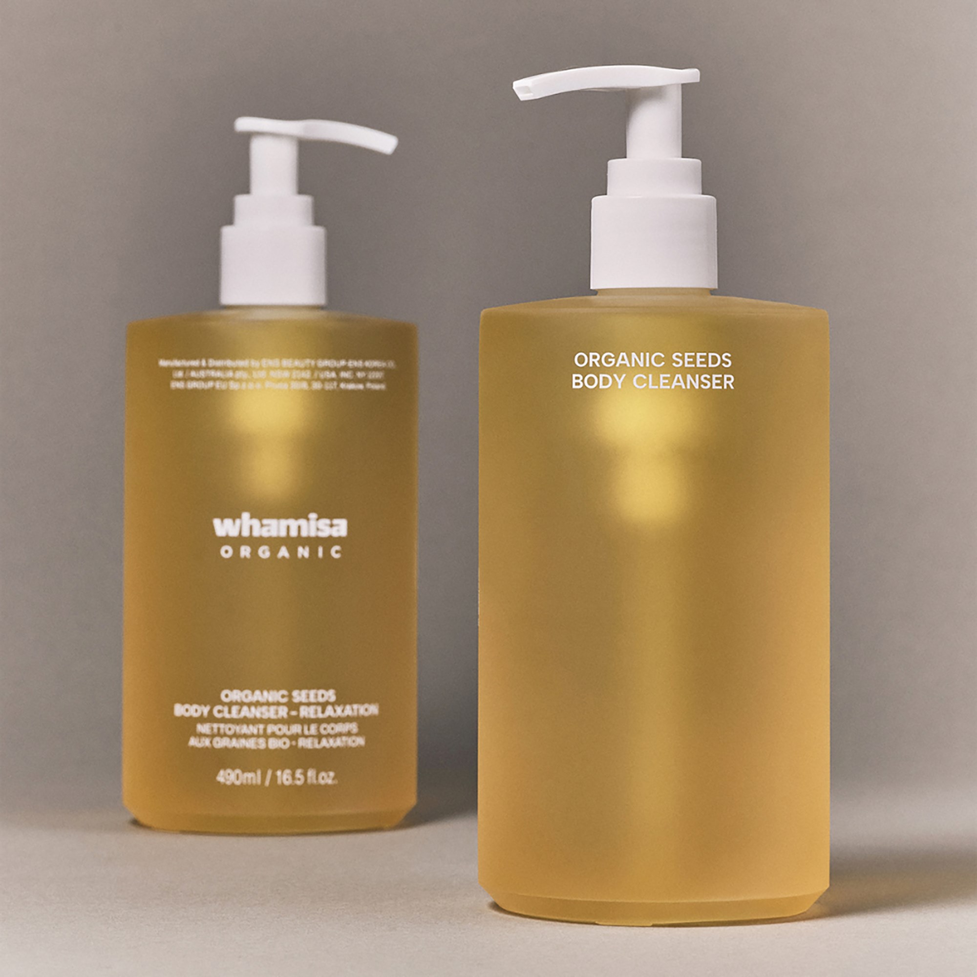 Whamisa Organic Seeds Body Cleanser 490 ml (obrázok 3)