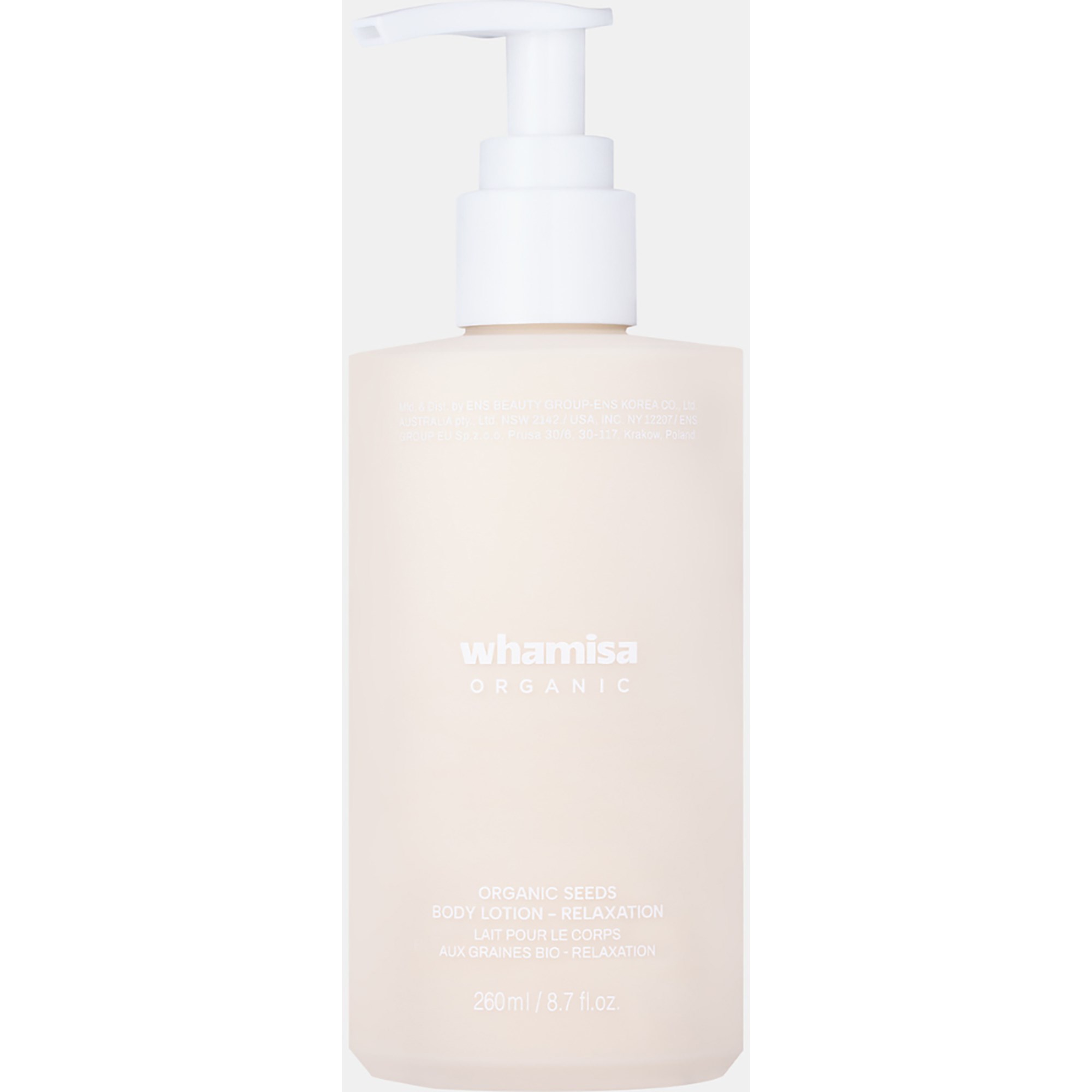 Whamisa Organic Seeds Body Lotion 250 ml billede