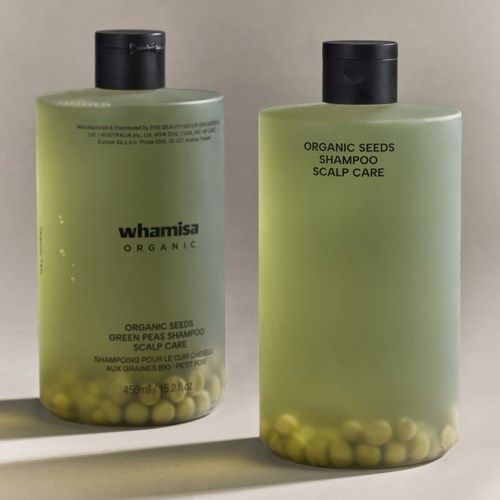 Whamisa Organic Seeds Green Peas Shampoo Scalp Care 450 ml