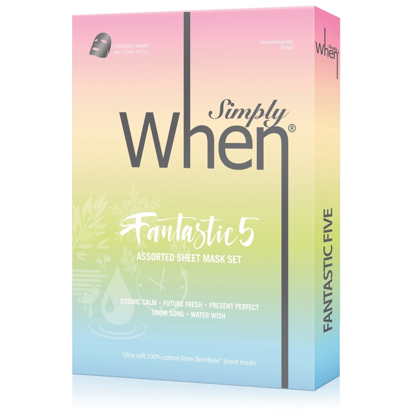 Läs mer om When Simply When Fantastic Five Assorted set 5 pcs 115 ml