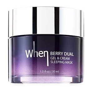 Läs mer om When Berry Dual Gel & Cream Sleeping Mask 30 ml