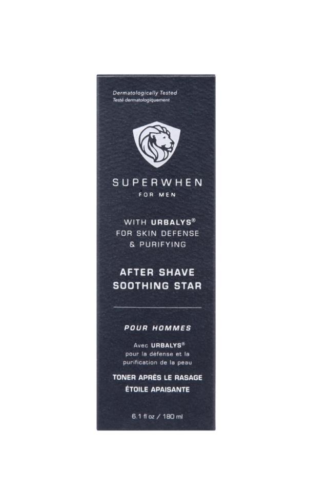 When Superwhen for Mens Aftershave Soothing Star