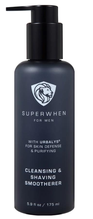 When Superwhen for Mens Cleansing & Shaving Smootherer
