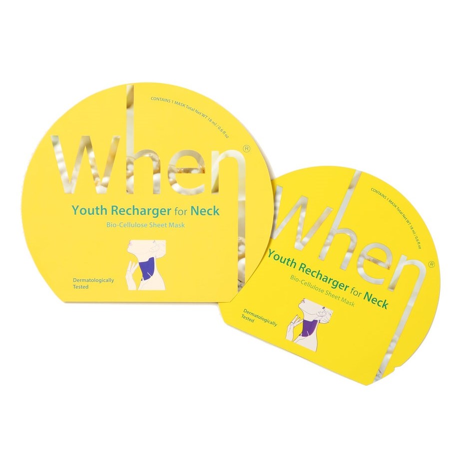 When Youth Recharger for Neck Mask with sleeve case 30 ml