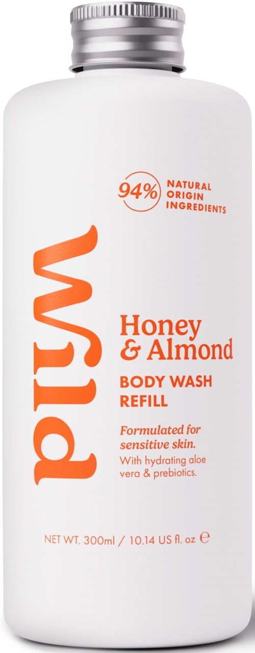Wild Body Wash Refill Honey & Almond 300 ml