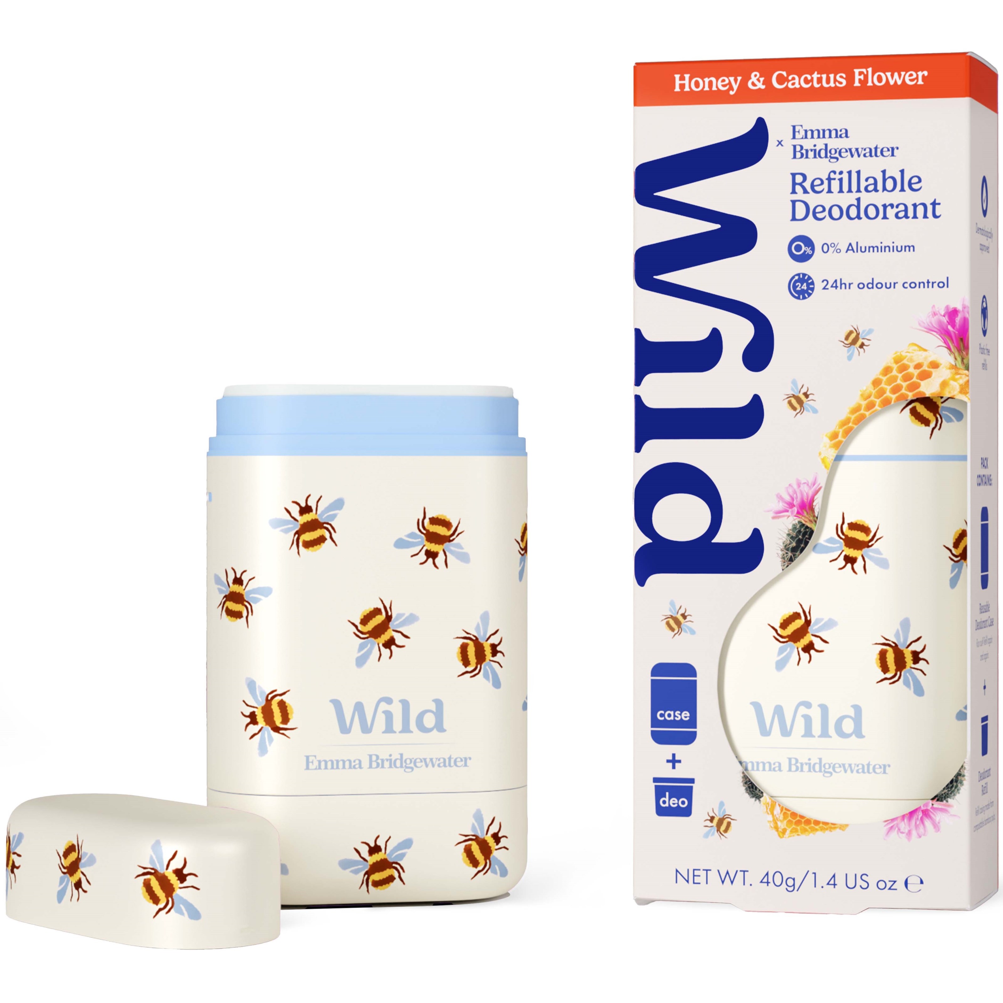Wild Deo Bee Case Honey & Cactusflower 40 g