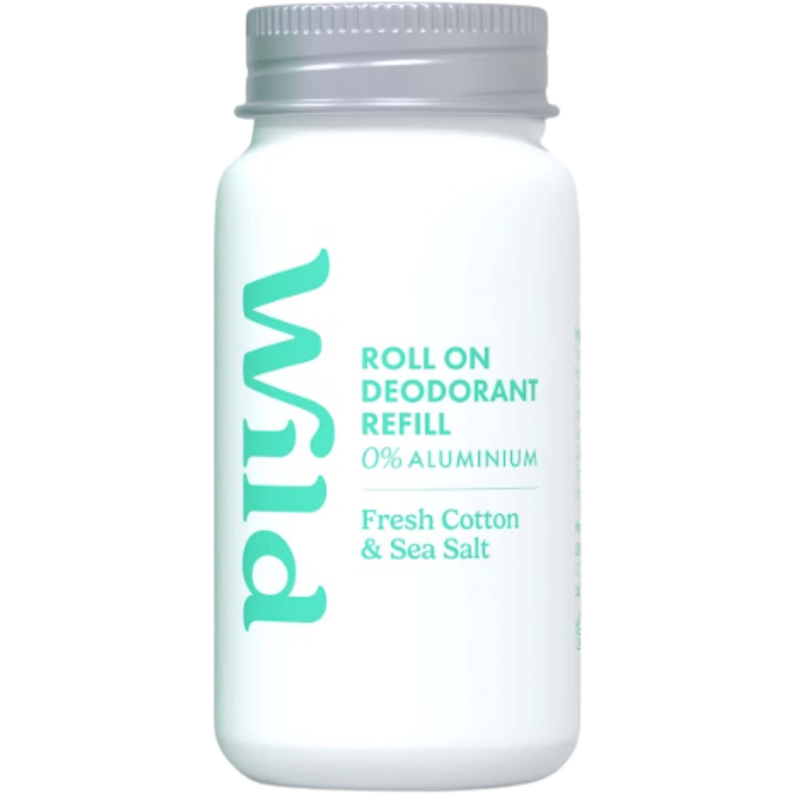 Wild Deo Roll On Refill Fresh Cotton Sea Salt 50 ml (obrázok 3)