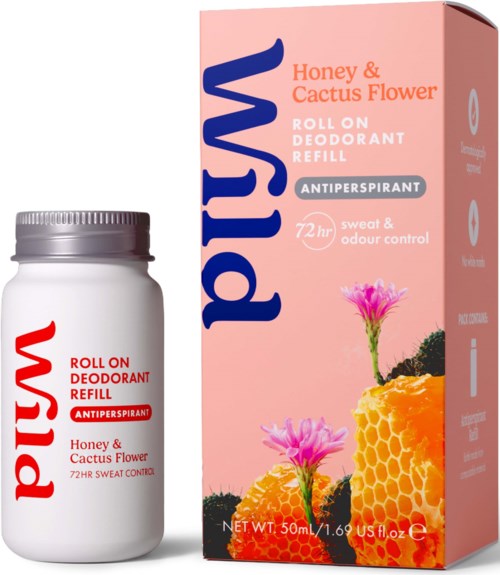 Wild Deo Roll On Refill Honey & Cactus Flower 50 ml