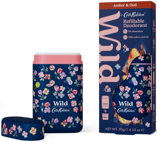 Wild Deo Stick Marble Case Amber & Oud 40 g