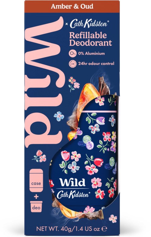 Wild Deo Stick Marble Case Amber & Oud 40 g