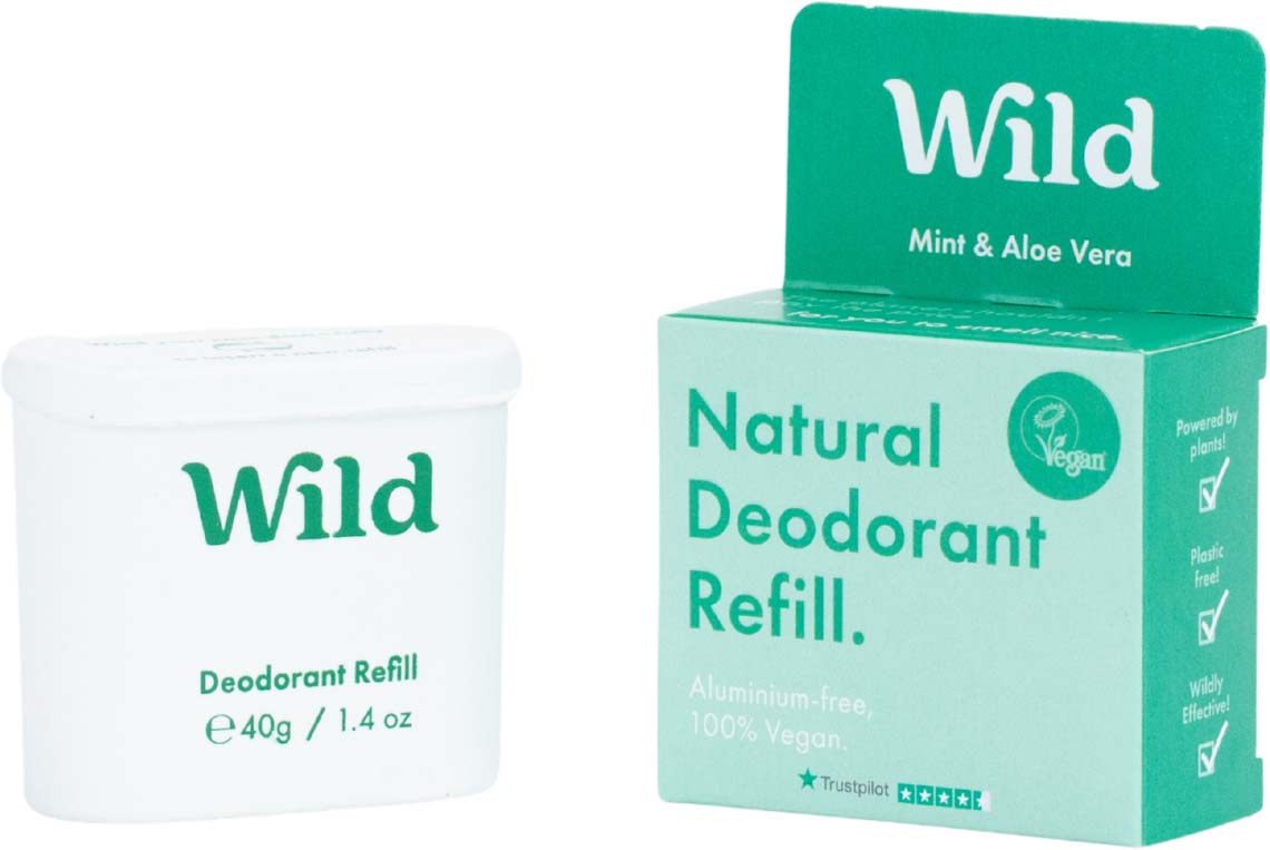 Wild Natural Deodorant Refill Orange & Neroli 40 g