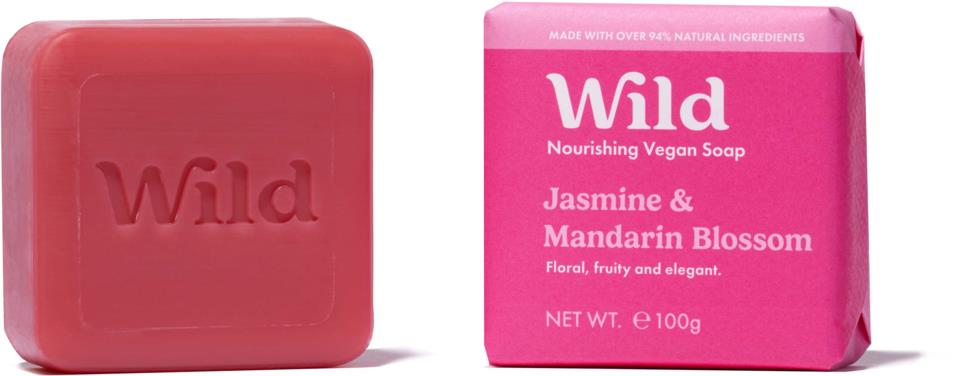 Wild Nourishing Vegan Soap Jasmine & Mandarin Blossom 100 g