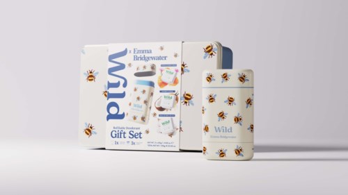 Wild x Emma Bridgewater Deodorant Tinbox Gift Set