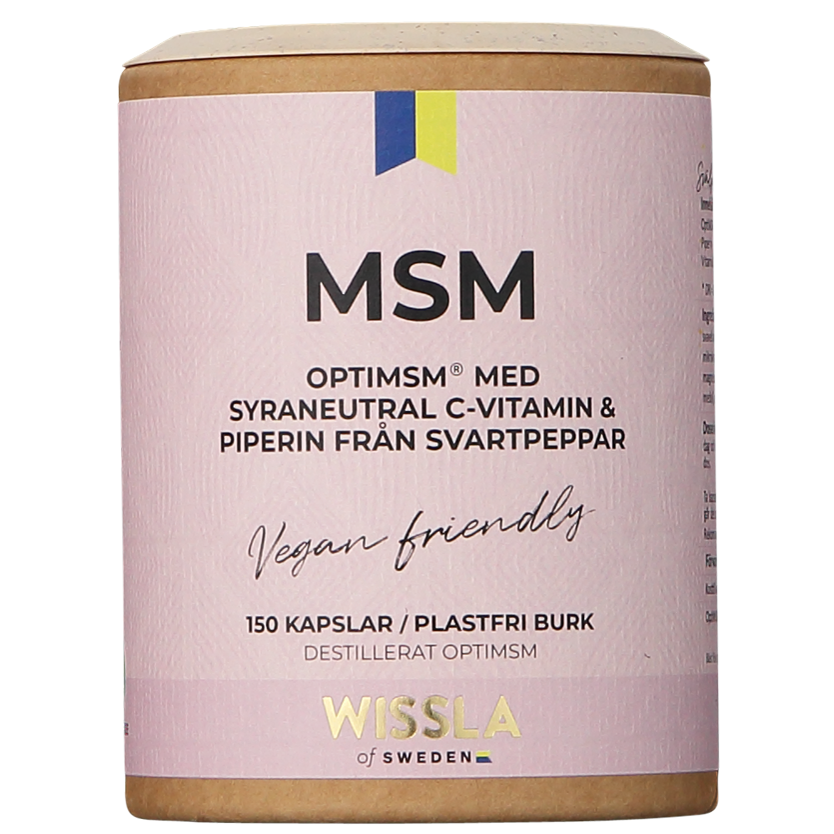 Wissla of Sweden MSM + C-vitamin + Piperin 300 ml