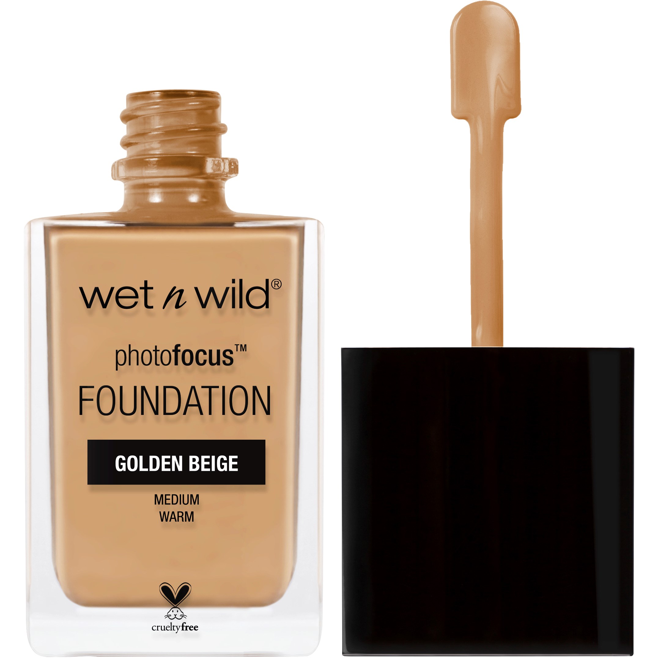 Alternativ bild 1 för Wet n Wild Photo Focus Foundation Golden Beige