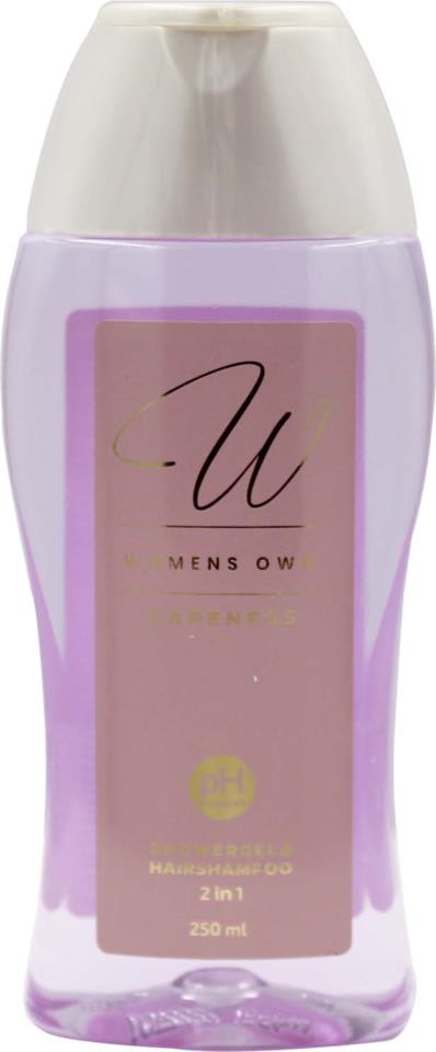 Womens Own 2-in-1 Shampoo & Showergel Careness 250 ml