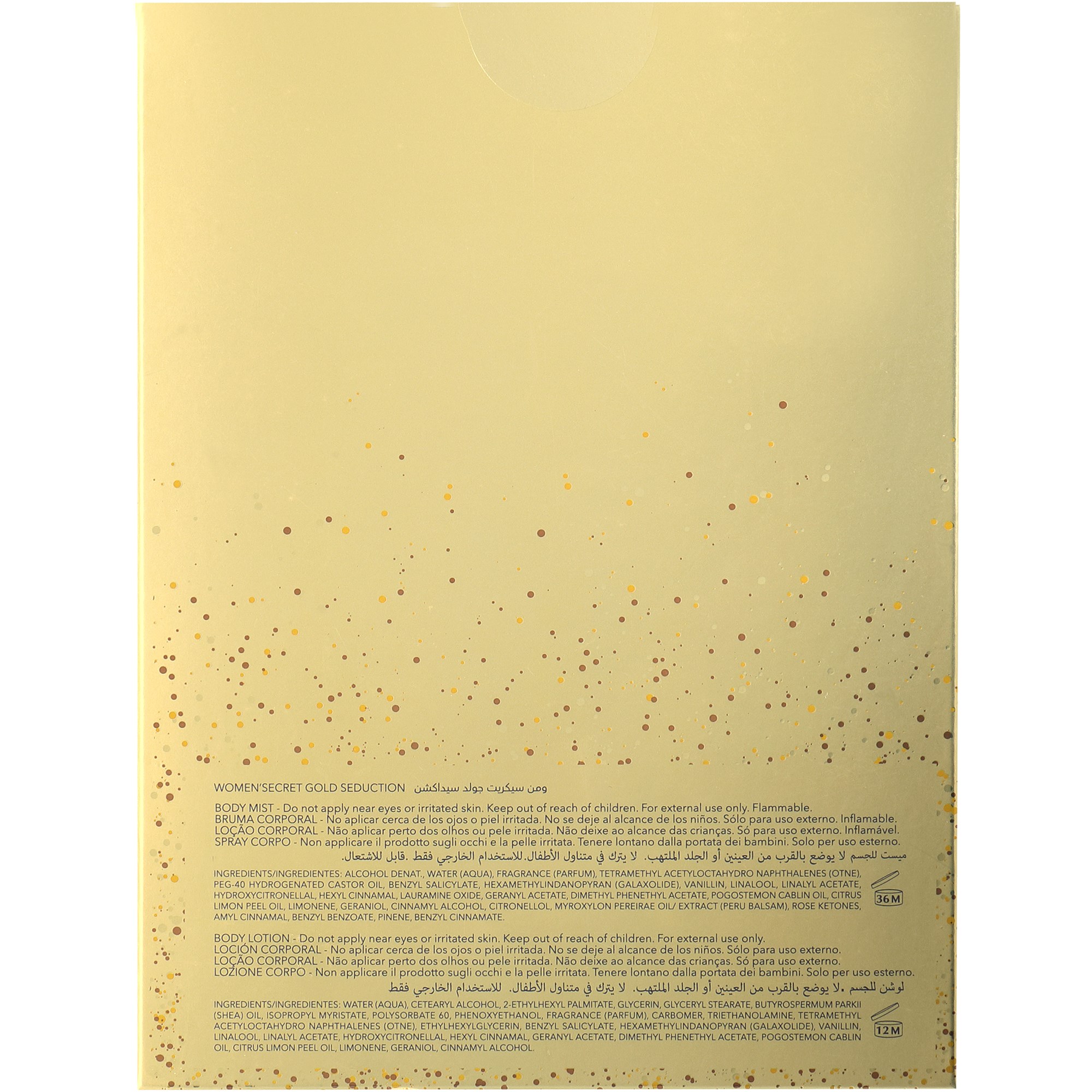 Women'secret Ws Gold Seduction Gift Set (obrázok 3)