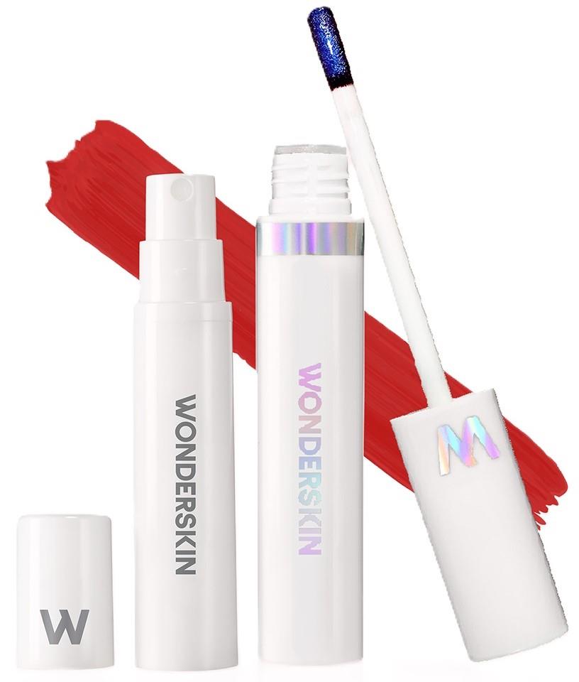 Wonderskin Wonder blading lip stain kit Hayley (rich neutral red)