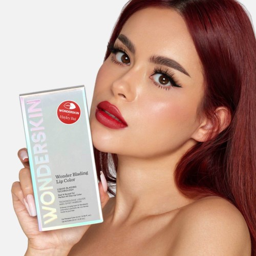Wonderskin Wonder blading lip stain kit Hayley (rich neutral