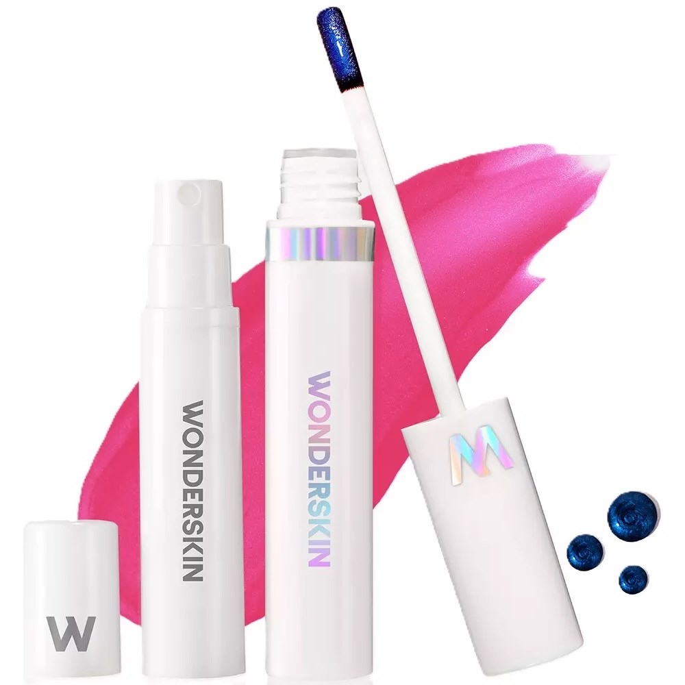 Wonderskin Wonder Blading Peel And Reveal Lip Stain Kit Neon Rose parfym