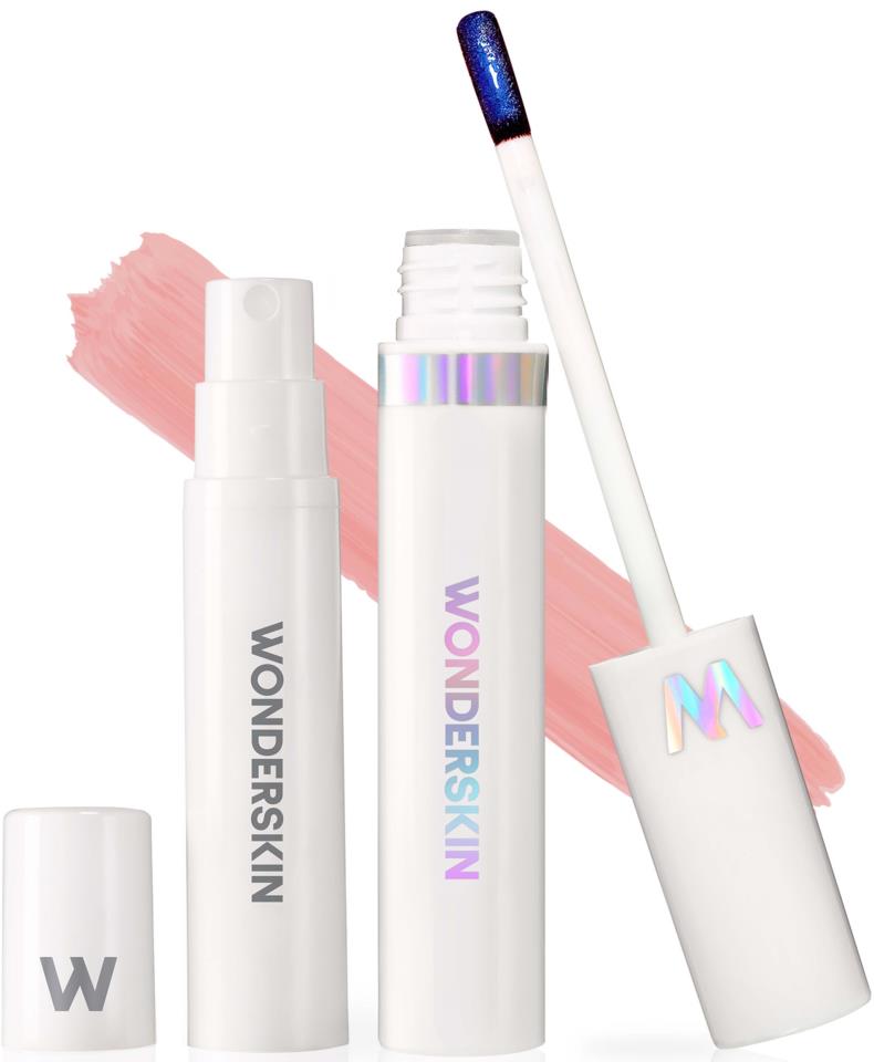 Wonderskin Wonder Blading peel and reveal lip tint kit XOXO (light rose) 4 ml