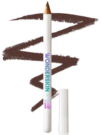 Wonderskin Wonder Blading Pomade in a Pencil Dark Brunette