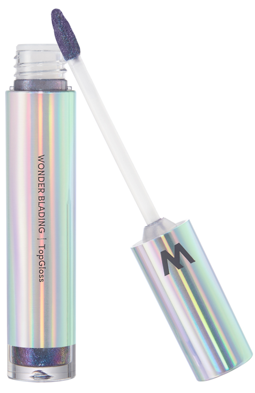 Wonderskin Wonder Blading Top Gloss Blue Glitter