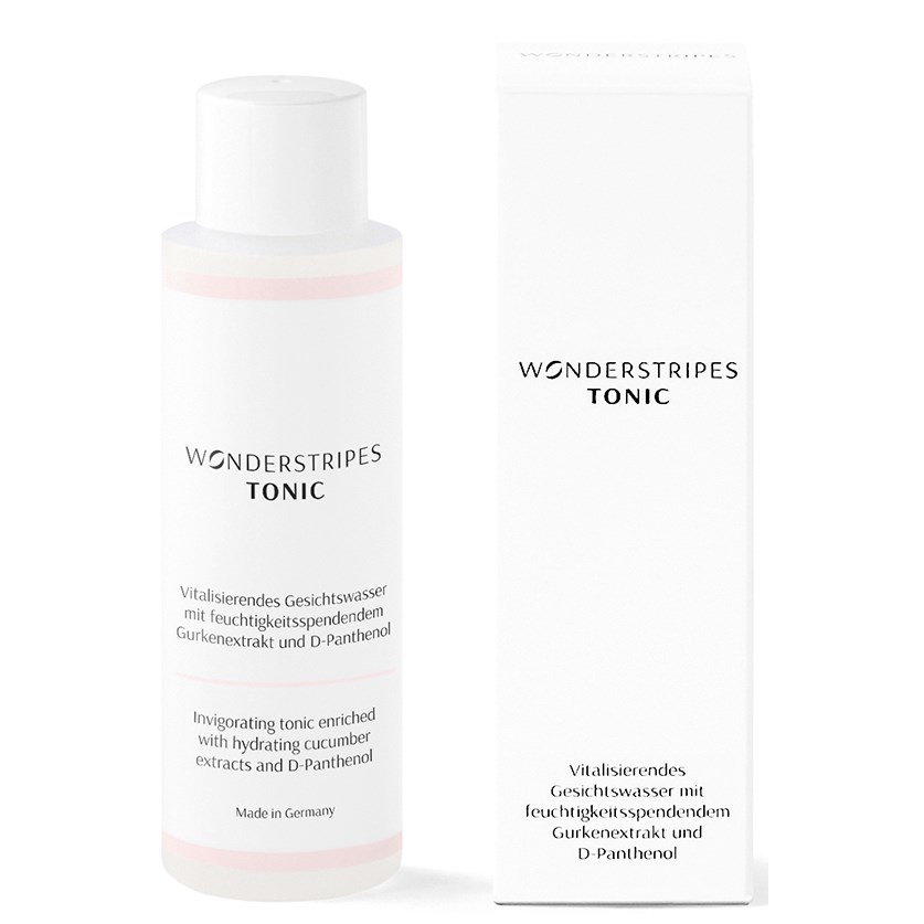 Läs mer om WONDERSTRIPES Cosmetics Tonic for face, neck & decolletage