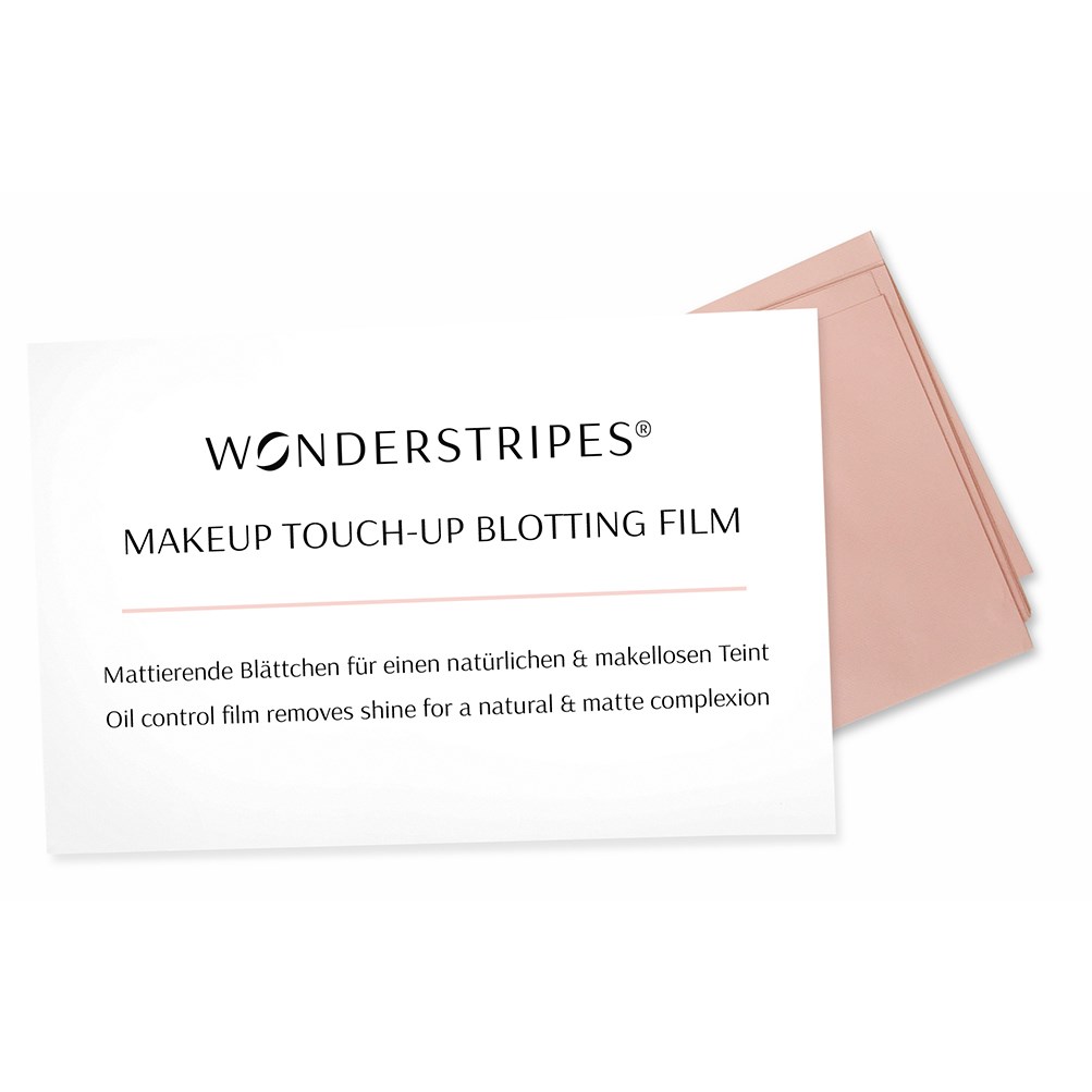 Läs mer om WONDERSTRIPES Cosmetics Touch-up Blotting Film