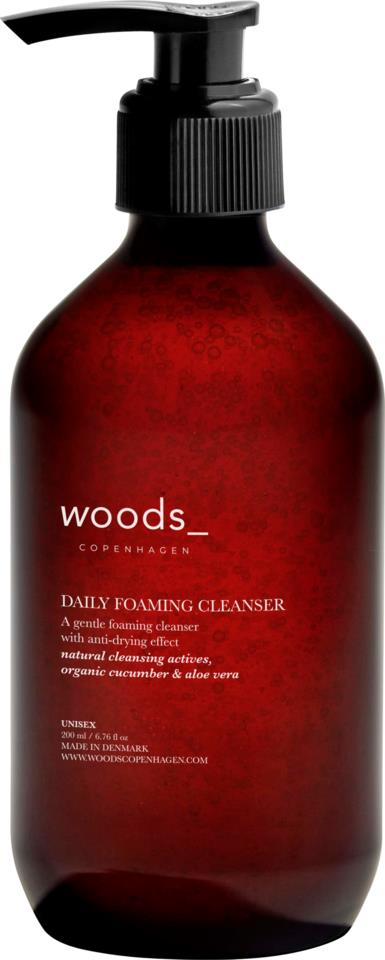 Woods Copenhagen Daily Foaming Cleanser 200 ml
