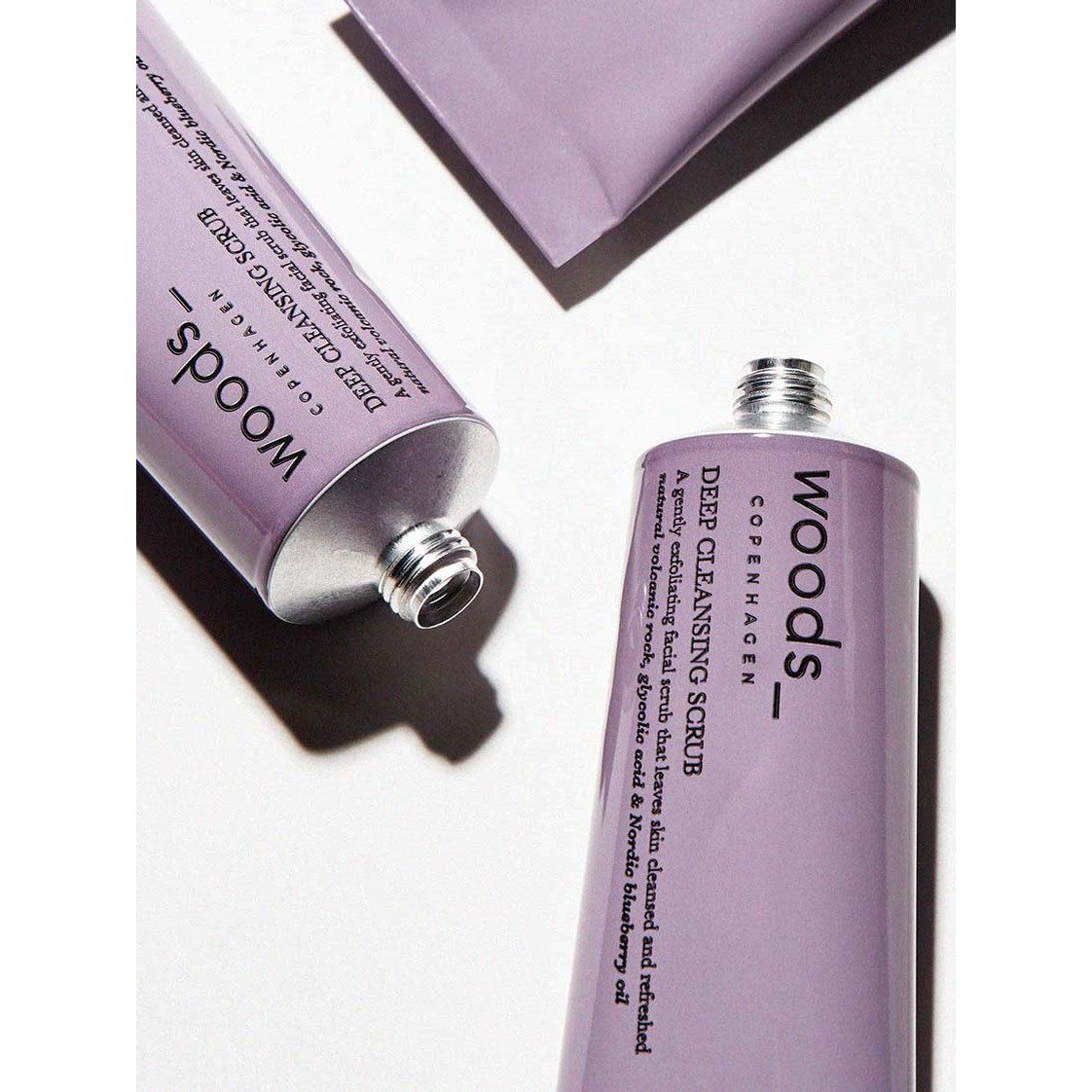 Woods_Copenhagen Deep Cleansing Scrub - peeling do twarzy 75 ml (obrázok 3)