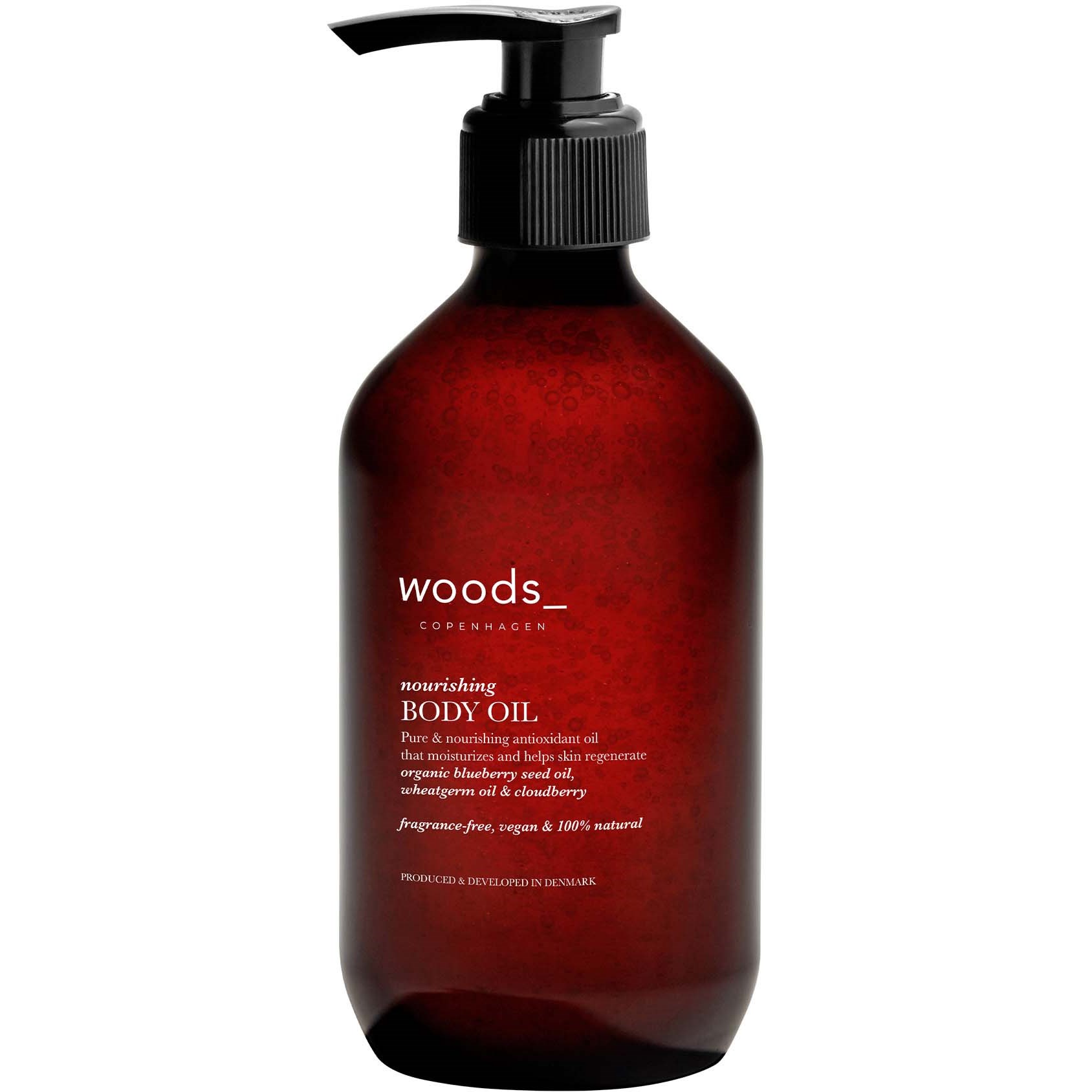 Woods_Copenhagen Nourishing Body Oil 300 ml billede