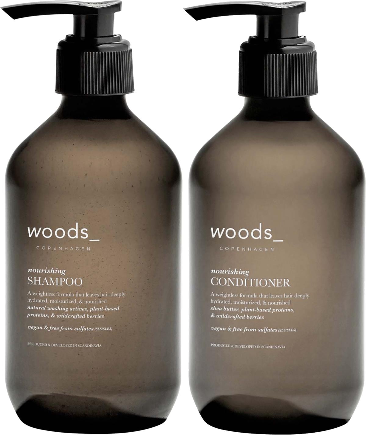 Woods_Copenhagen Nourishing Bundle Shampoo 400 ml & Conditioner 400 ml