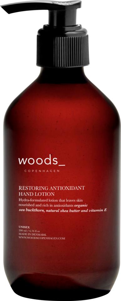 Woods Copenhagen Restoring Antioxidant Hand Lotion 200 ml