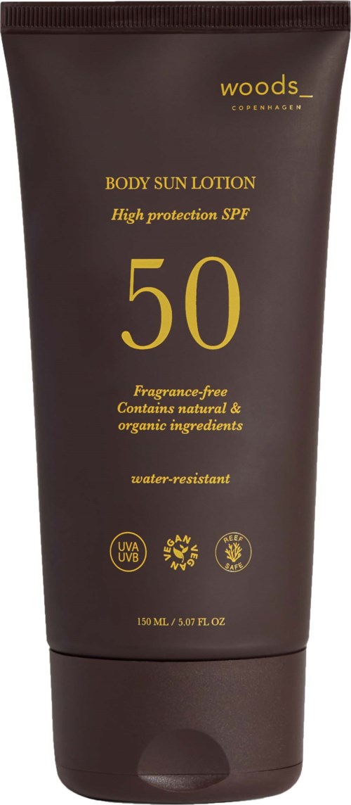 Woods_Copenhagen Sun Body SPF50 150 ml