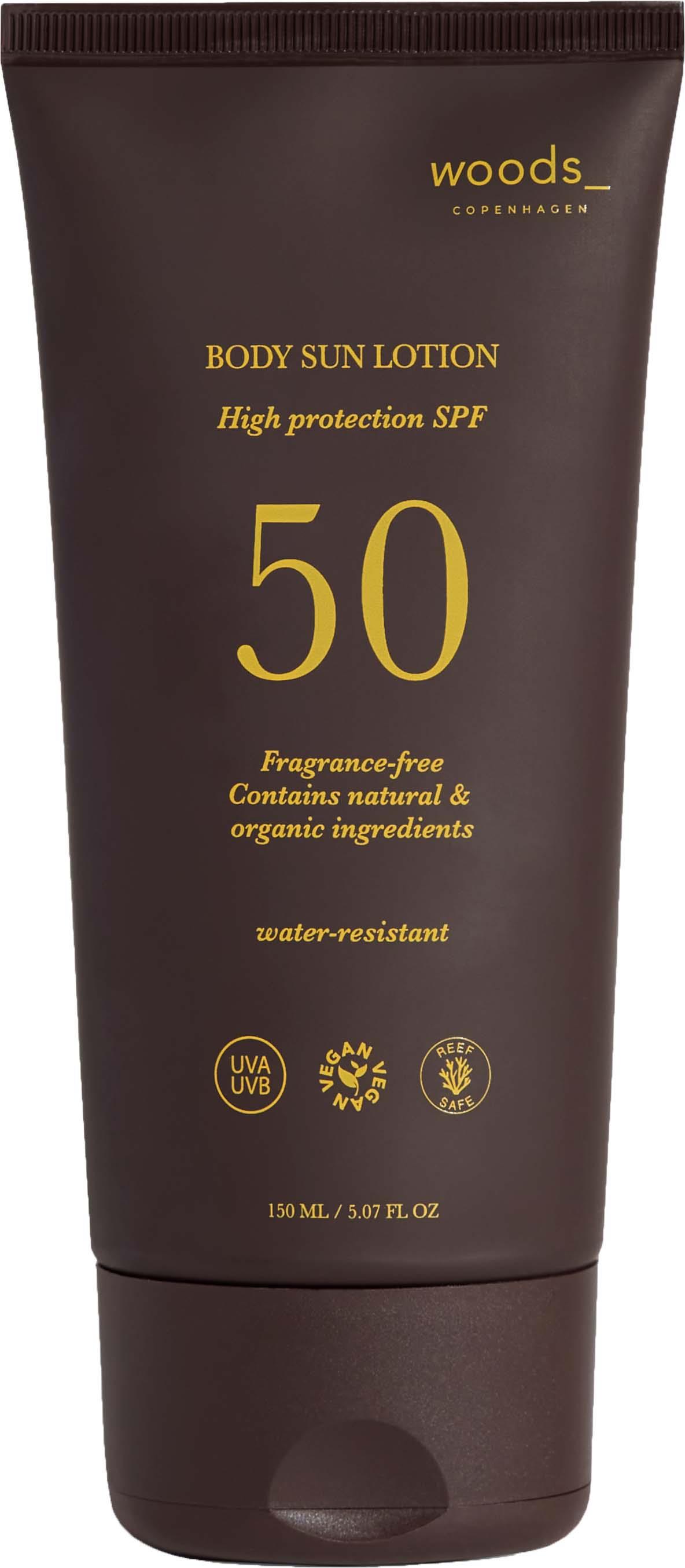 Woods_Copenhagen Sun Body SPF50 150 ml