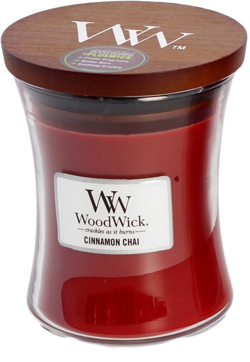WoodWick Cinnamon Chai Christmas Scent Medium