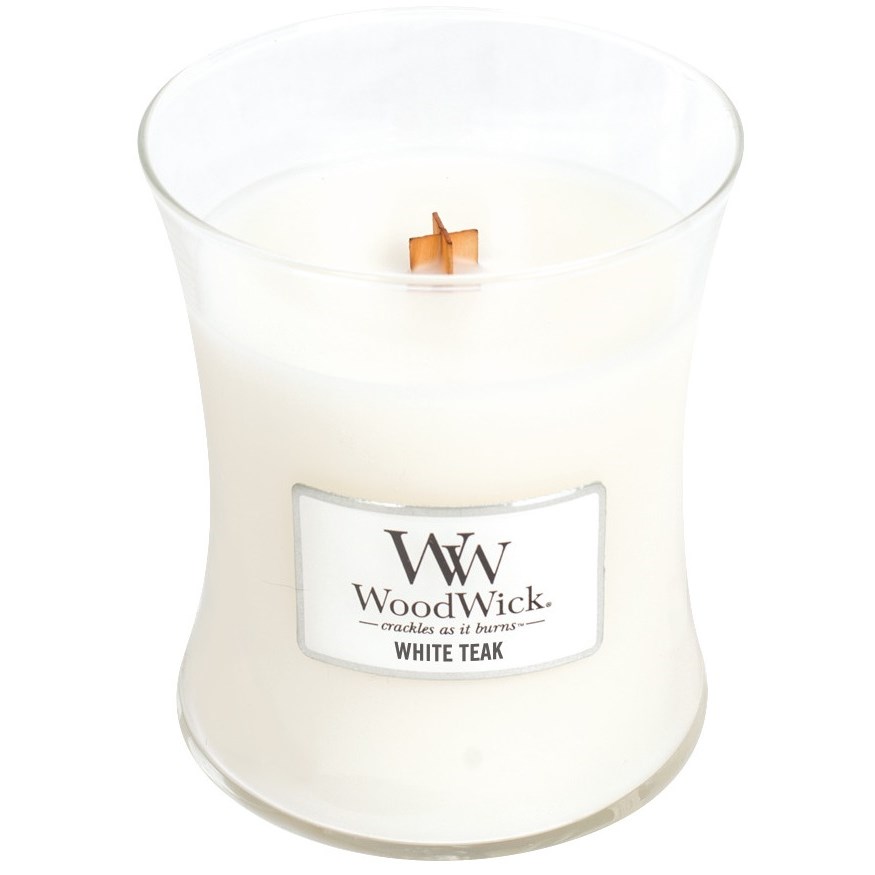 Läs mer om WoodWick Core Medium White Teak 275 ml