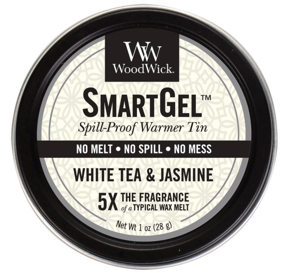WoodWick Flameless Smart Gel White Tea & Jasmine