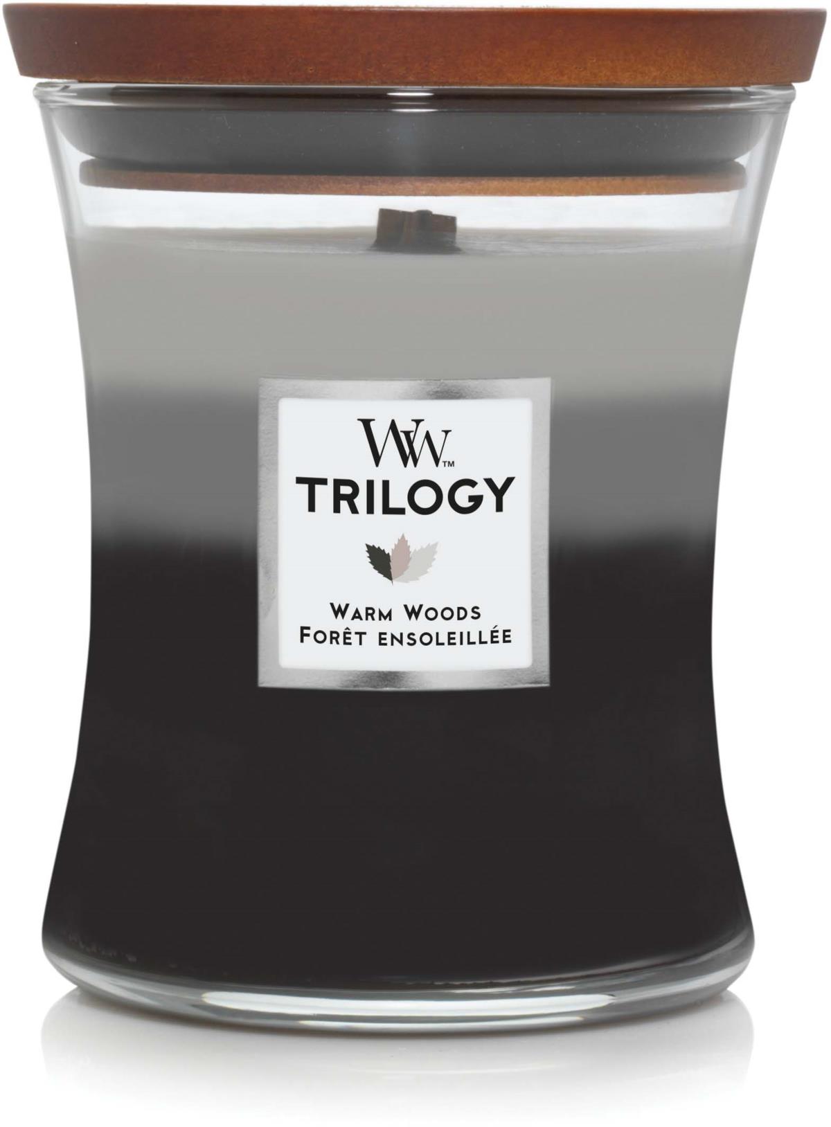 WoodWick Warm Woods Trilogy Medium
