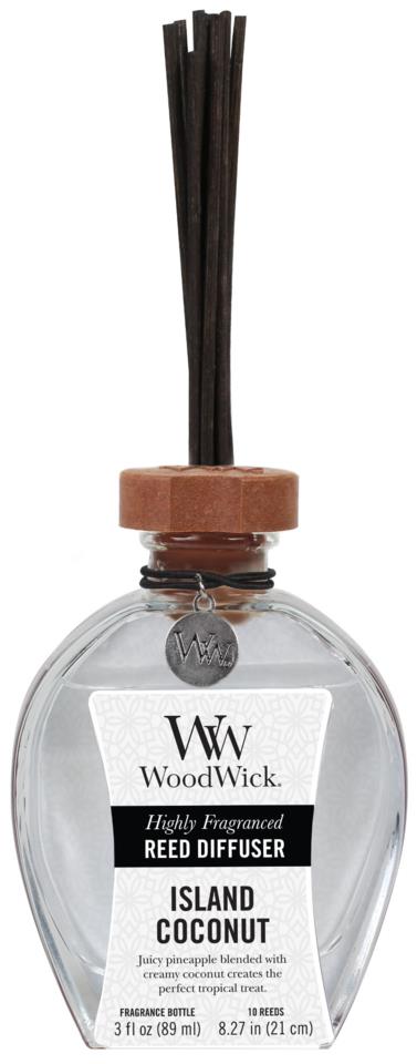 WoodWick Reed Diffuser - Island Coconut