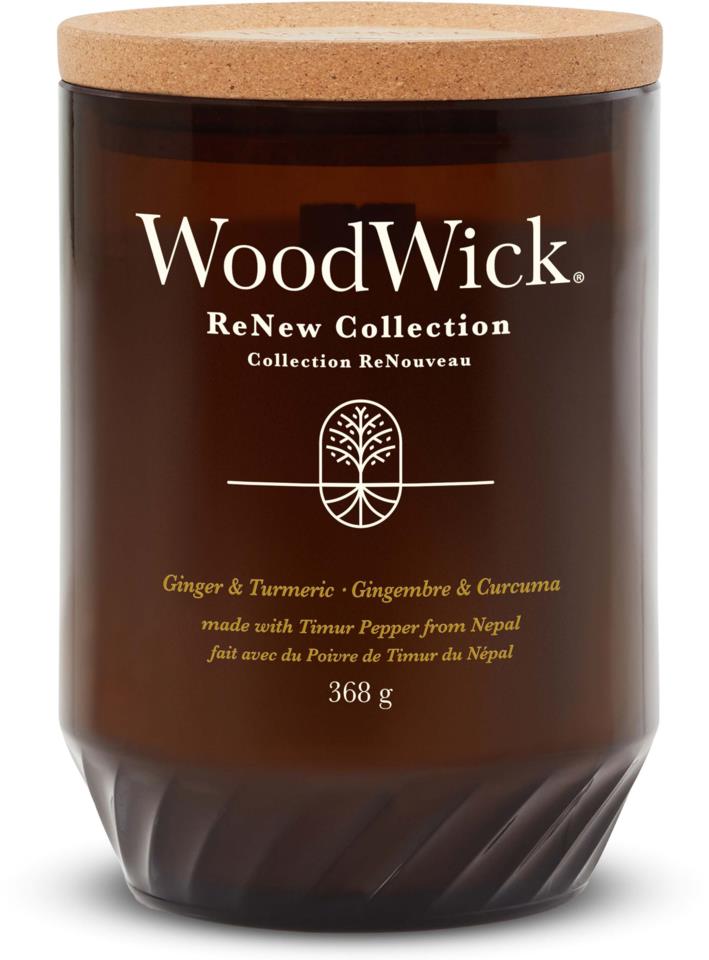 WoodWick Renew L Candle Ginger & Tumeric