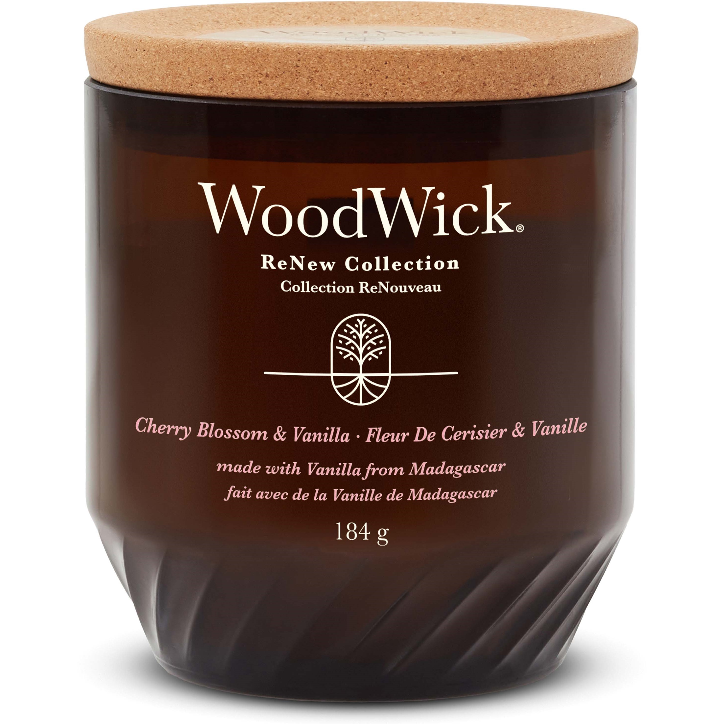 WoodWick Cherry Blossom & Vanilla Renew Candle Medium